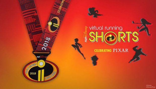 Virtual Running Shorts Pixar poster