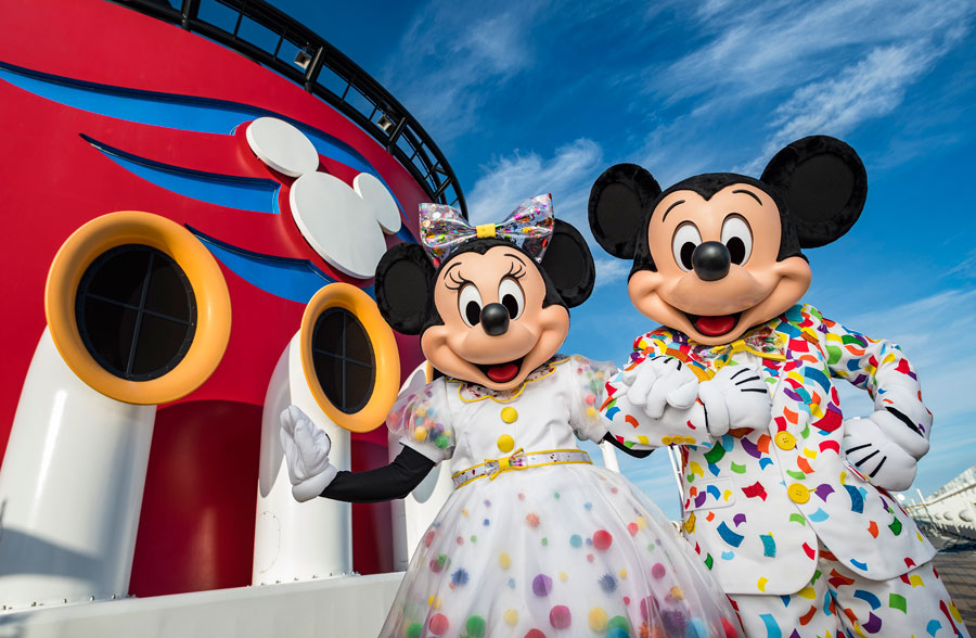 Mickey Minnie by Disney Cruise ship