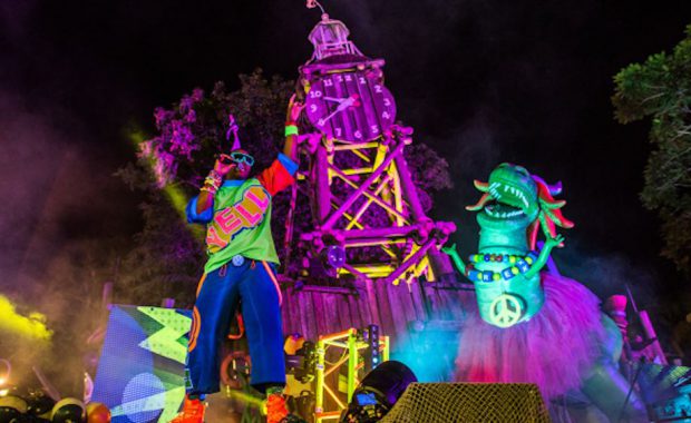 Partysaurus Rex at Disney's H2O Glow Nights