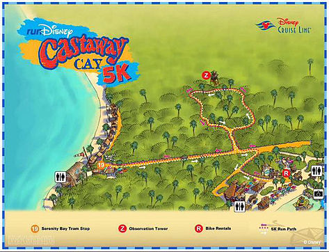 Disney Castaway Cay 5K poster