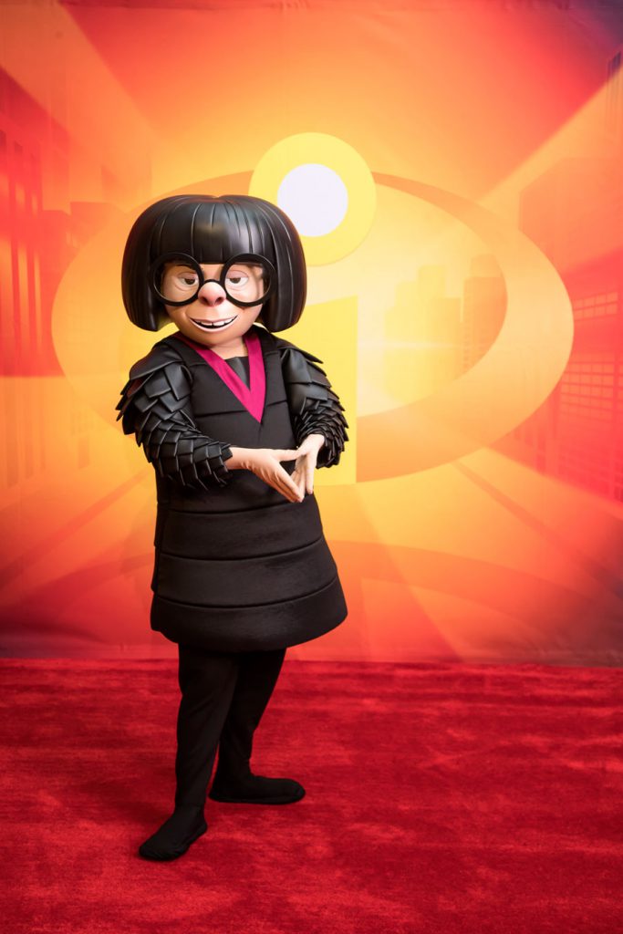 Edna Mode character of the Incredibles 