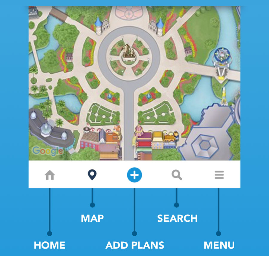My Disney Experience mobile app screenshot