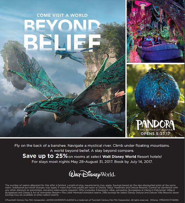 Visit a World Beyond Believe Pandora poster