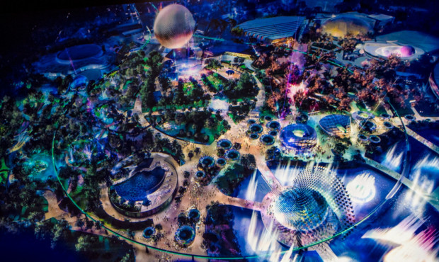artists rendering of aerial view of Future Land
