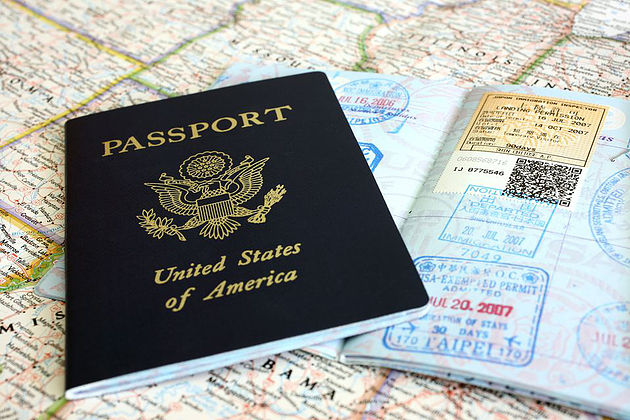 cover of passport