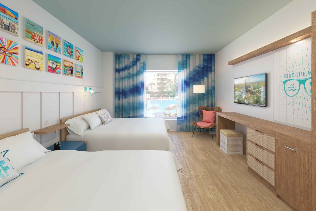 room at Universal’s Endless Summer Resort