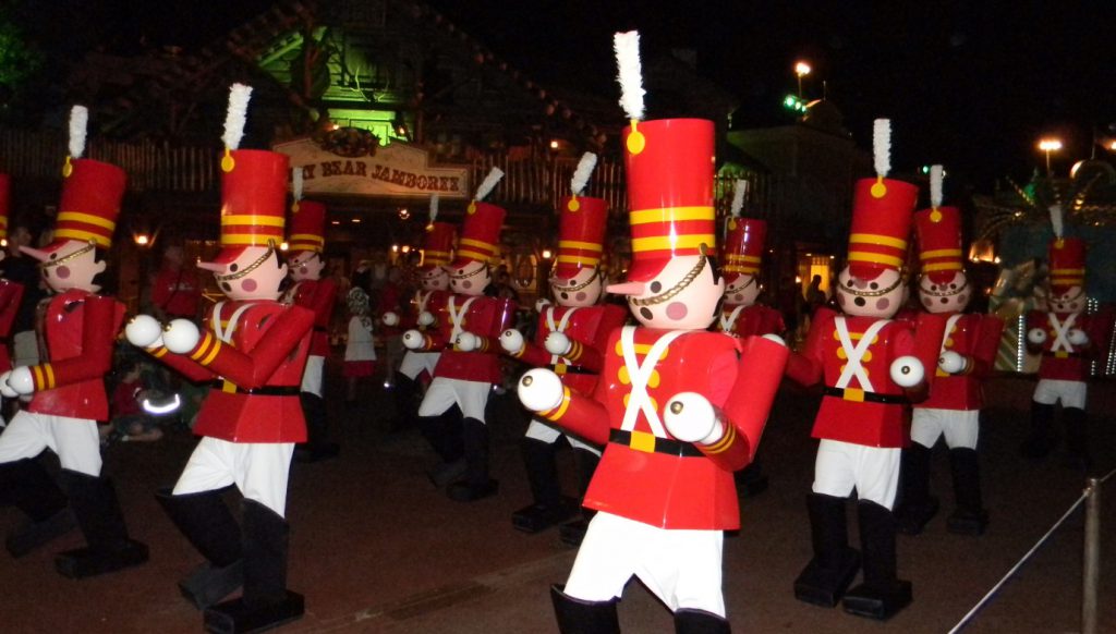 toy soldiers in parade