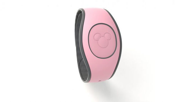 view of pink MagicBand